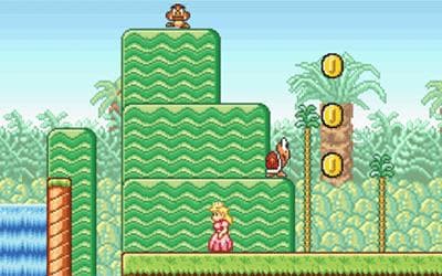 Super Peach World screenshot