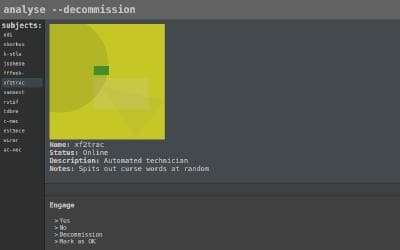 The Analyser screenshot