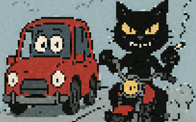 The Black Cross-Cat screenshot