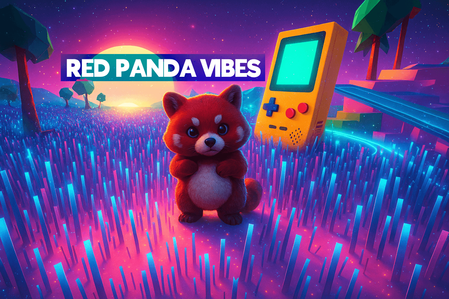 Red Panda Vibes: free web game screenshot