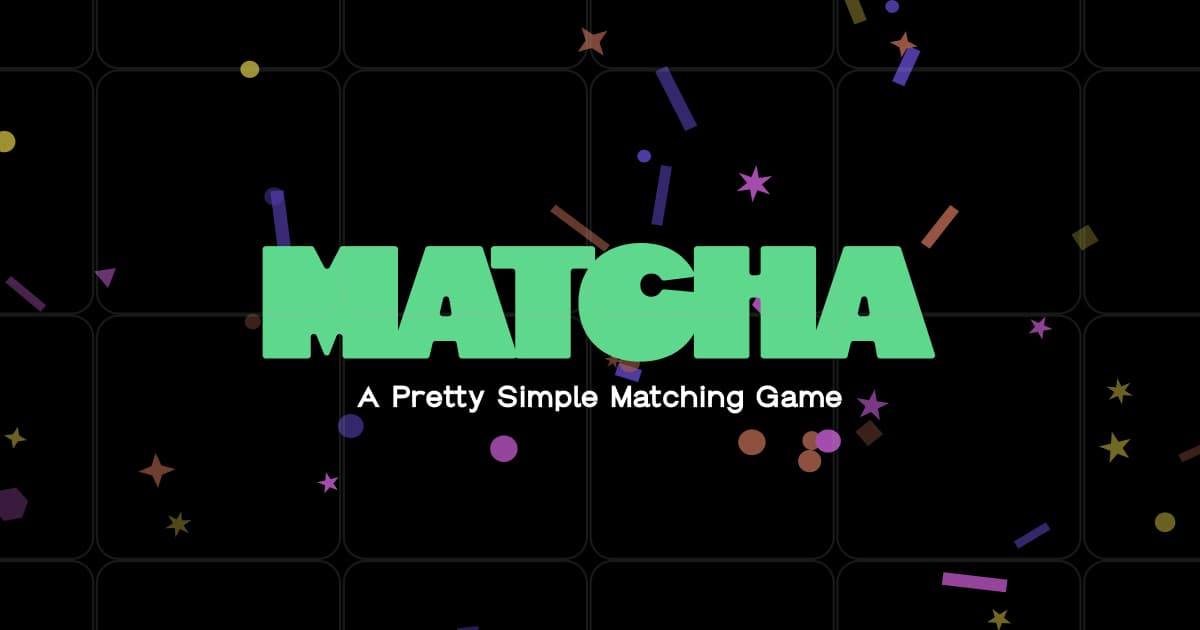 Matcha Game - Free Memory Card Matching Game screenshot