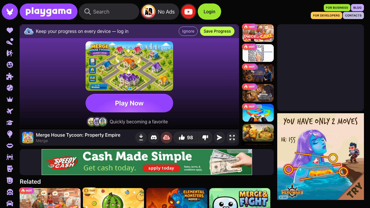 Merge House Tycoon: Property Empire screenshot