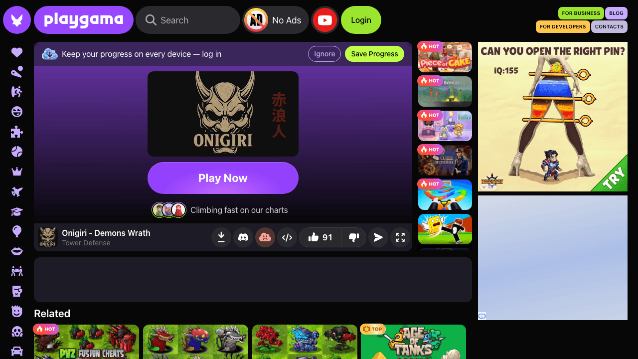 Onigiri - Demons Wrath screenshot
