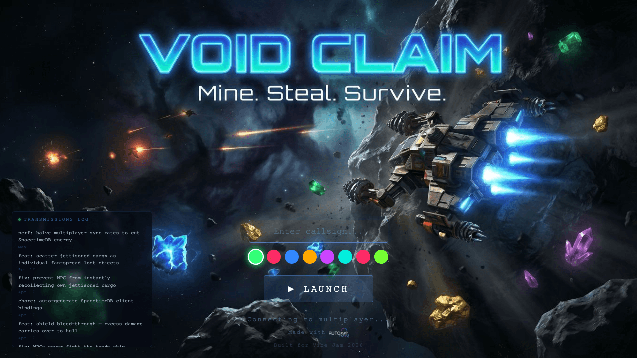 Void Claim screenshot